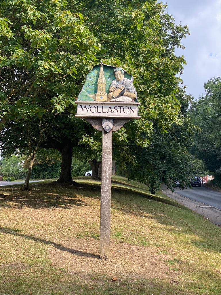 The Wollaston Village Sign